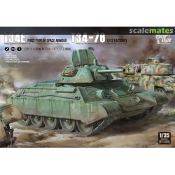 BORDER MODEL BT-009 1/35 T-34E (First Type of Spaced Armour) T-34/76 (112 factory)