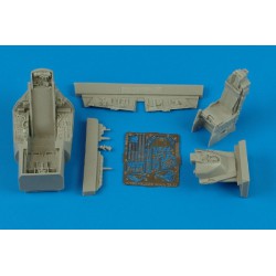 AIRES 4364 1/48 F-16C Falcon Block 25/32 cockpit set for Tamiya