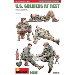 MINIART 35318 1/35 Soldiers at Rest Special Edition