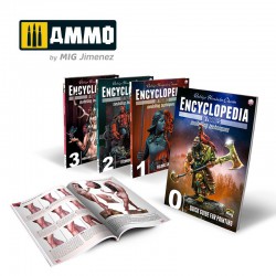 AMMO BY MIG A.MIG-6219 Encyclopedia of Figures Modelling Techniques - Complete (Anglais)