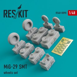 RESKIT RS48-0090 1/48 MiG-29 (SMT) Wheels Set