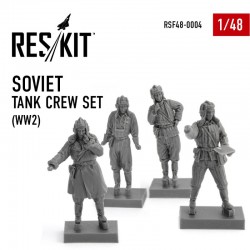RESKIT RSF48-0004 1/48 Soviet Tank Crew (WW2)