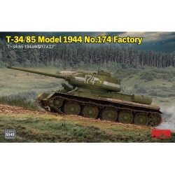 RYE FIELD MODEL RM-5040 1/35 T-34/85 Model 1944 No.174 Factory