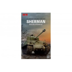 RYE FIELD MODEL RM-5042 1/35 M4A3 76W HVSS Sherman