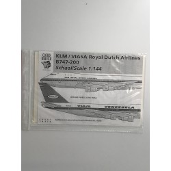 CLOUD MASTER 144/4 1/144 KLM/VIASA Royal Dutch Airlines B747-200