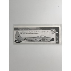 DUTCH DECAL 48019 Republic F-84G Thunderjet