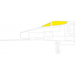EDUARD JX278 1/32 F-100C TFace masks
