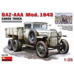 Miniart 35133 1/35 Gaz-AAA  Mod. 1943. Cargo  Truck