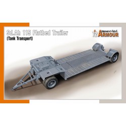 SPECIAL ARMOUR SA72022 1/72 Sd.Ah 115 Flatbed Trailer (Tank Transport)