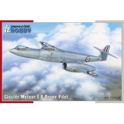 SPECIAL HOBBY SH72424 1/72 Gloster Meteor F.8 Prone Pilot