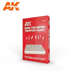 AK INTERACTIVE AK9100 Base pour Clips de Peinture en Métal