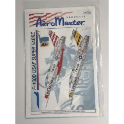 AEROMASTER 48-725 1/48 F-100D USAF Super Sabre Part 3