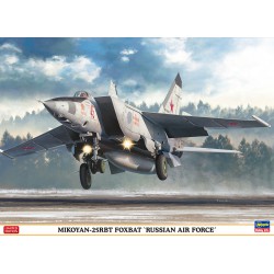 HASEGAWA 02304 1/72 MiG-25RBT Foxbat `Russian Air Force`