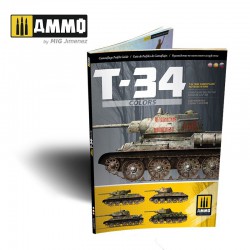 AMMO BY MIG A.MIG-6145 T-34 Colors. T-34 Tank Camouflage Patterns in WWII (English-Spanish-Russian)