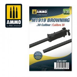AMMO BY MIG A.MIG-8097 1/35 M1919 Browning. 30 cal