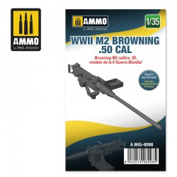 AMMO BY MIG A.MIG-8098 1/35 WWII M2 Browning .50 cal