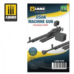 AMMO BY MIG A.MIG-8105 1/35 DShK MACHINE GUN