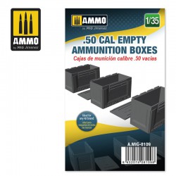 AMMO BY MIG A.MIG-8109 1/35 .50 CAL EMPTY AMMUNITION BOXES