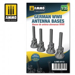 AMMO BY MIG A.MIG-8113 1/35 German WWII Antenna Bases