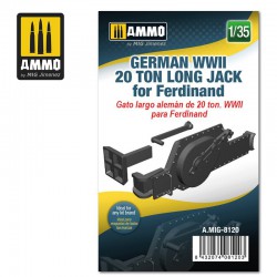 AMMO BY MIG A.MIG-8120 1/35 German WWII 20 ton Long Jack for Ferdinand