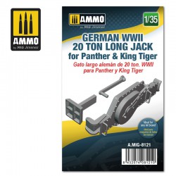 AMMO BY MIG A.MIG-8121 1/35 German WWII 20 ton Long Jack for Panther & King Tiger