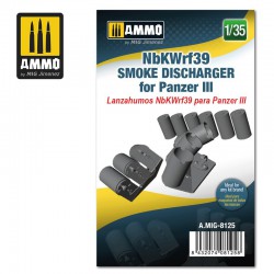 AMMO BY MIG A.MIG-8125 1/35 NbKWrf39 Smoke Discharged for Panzer III