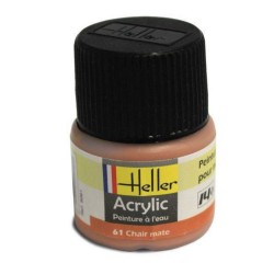 HELLER 9061 Peinture Acrylique 061 Chair Mat 12ml