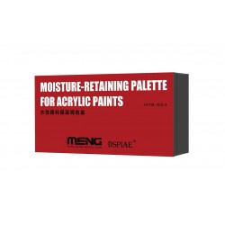 MENG MTS-024 Palette Humide pour Peintures Acryliques