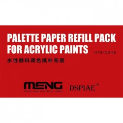 MENG MTS-024a Recharge Papier pour Palette Humide