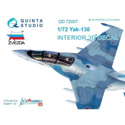 QUINTA STUDIO QD72007 1/72 Yak-130 (for Zvezda kit)