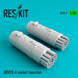 RESKIT RS35-0003 1/35 B8V20-? rocket launcher (2 pcs) Mi-24