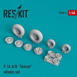 RESKIT RS48-0006 1/48 F-14 A/B Tomcat wheels set