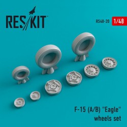 RESKIT RS48-0020 1/48 F-15 (A/B) Eagle wheels set