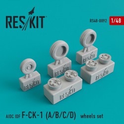 RESKIT RS48-0092 1/48 AIDC IDF F-CK-1 A/B/C/D Wheel Set