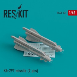 RESKIT RS48-0101 1/48 Kh-29T (AS-14B 'Kedge) missile (2 pcs) Su-17