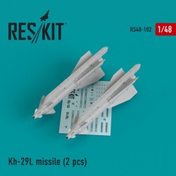 RESKIT RS48-0102 1/48 Kh-29L (AS-14A 'Kedge) missile (2 pcs) Su-17