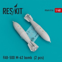 RESKIT RS48-0134 1/48 FAB-500 M-62 bomb (2 pcs) (Su-17