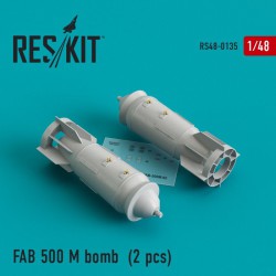 RESKIT RS48-0135 1/48 FAB 500 M bomb (2 pcs) (Su-17