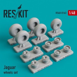 RESKIT RS48-0163 1/48 Sepecat Jaguar wheels set