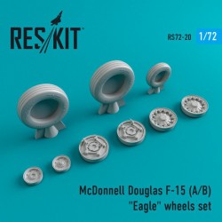 RESKIT RS72-0020 1/72 F-15 (A/B) Eagle wheels set