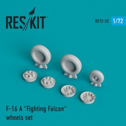 RESKIT RS72-0023 1/72 F-16 (A) Fighting Falcon wheels set