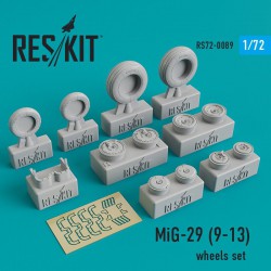 RESKIT RS72-0089 1/72 MiG-29 (9-13) wheels set
