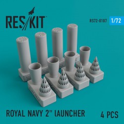 RESKIT RS72-0107 1/72 ROYAL NAVY 2 LAUNCHER(4 pcs) Phantom