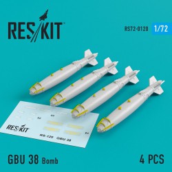 RESKIT RS72-0120 1/72 GBU 38 Bomb (4 pcs) (A-10