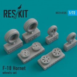 RESKIT RS72-0125 1/72 F-18 Hornet wheels set