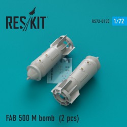 RESKIT RS72-0135 1/72 FAB 500 M bomb (2 pcs) (Su-17