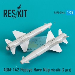 RESKIT RS72-0146 1/72 AGM-142 Popeye Have Nap missile (2 pcs) (F-4)