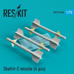 RESKIT RS72-0148 1/72 Shafrir-2 missile (4) pcs