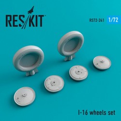 RESKIT RS72-0241 1/72 I-16 wheels set