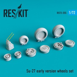 RESKIT RS72-0255 1/72 Su-27 wheels set early version